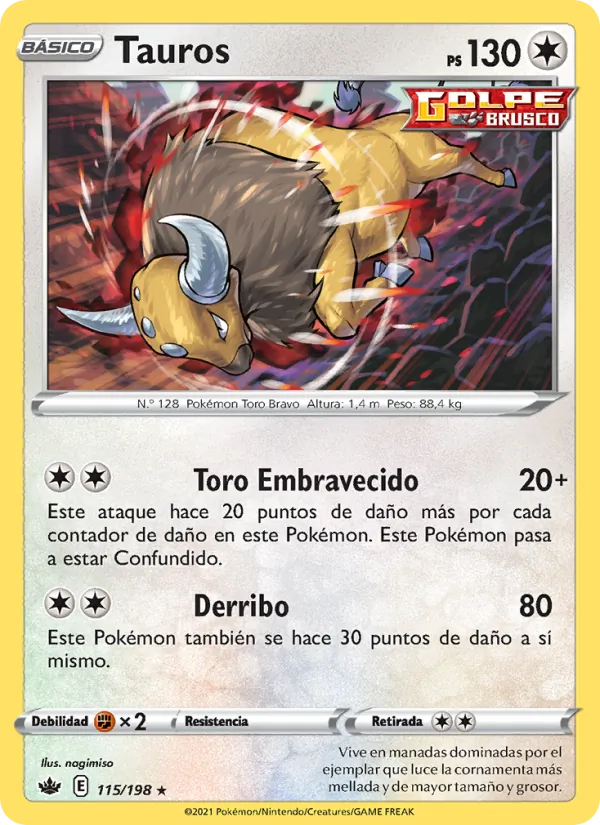 Tauros Reinado Escalofriante 115/198