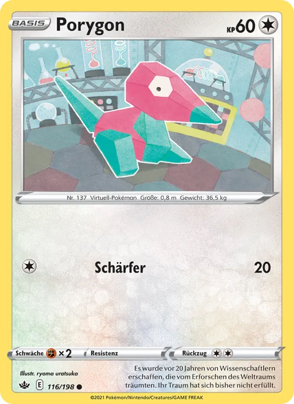 Porygon Schaurige Herrschaft 116/198