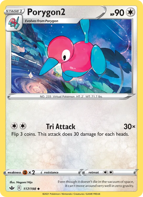 Porygon2 Chilling Reign 117/198