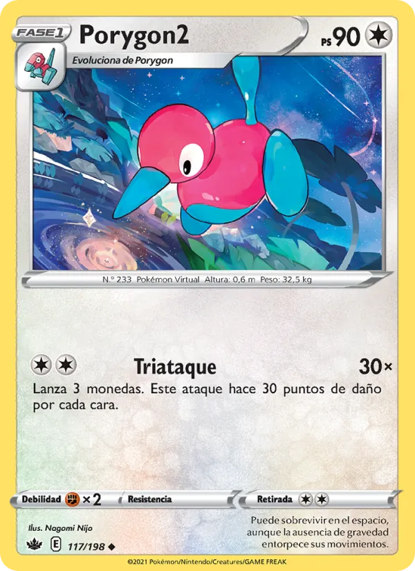 Porygon2 Reinado Escalofriante 117/198