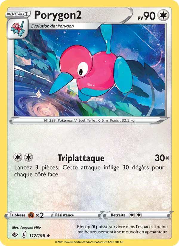 Porygon2 Règne de Glace 117/198