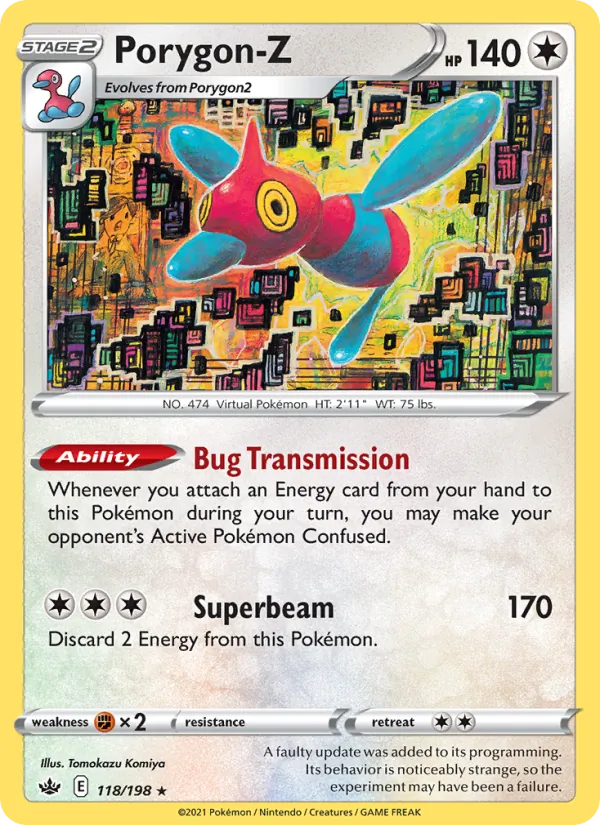 Porygon-Z Chilling Reign 118/198
