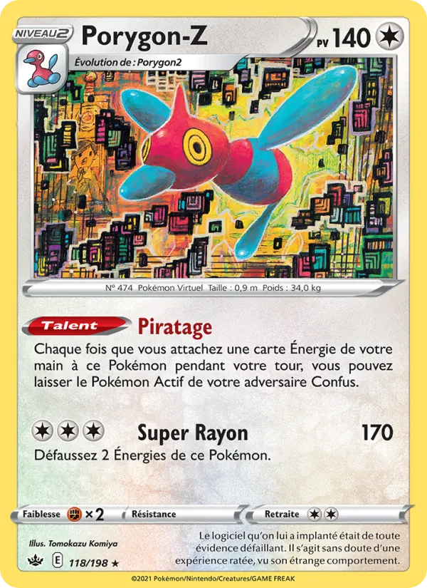 Porygon-Z Règne de Glace 118/198