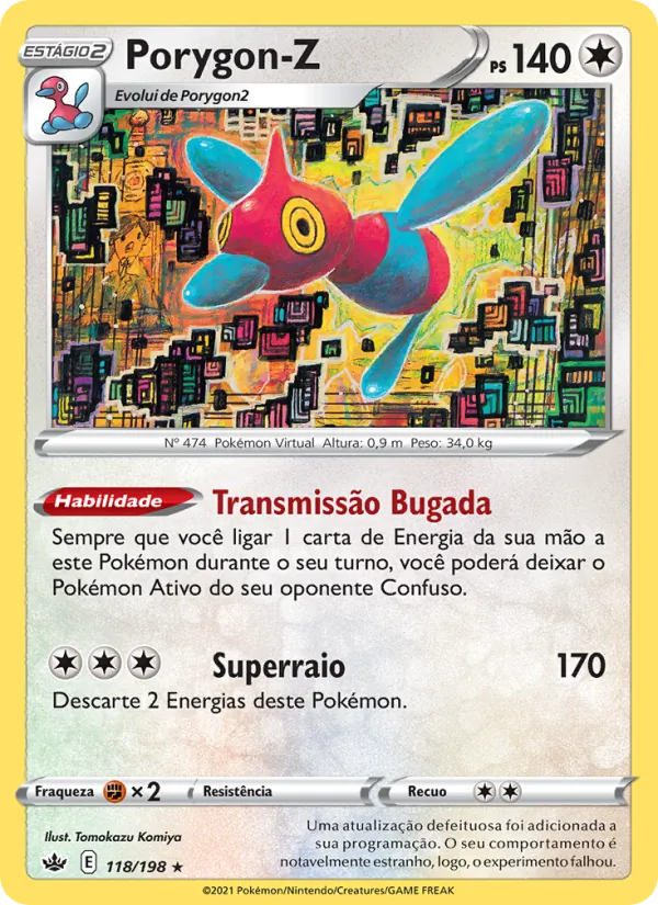 Porygon-Z Reinado Arrepiante 118/198