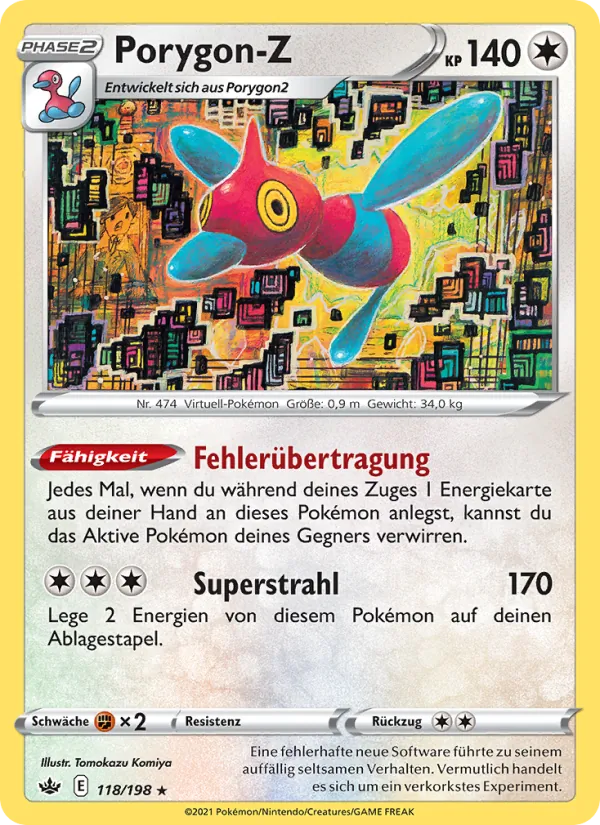 Porygon-Z Schaurige Herrschaft 118/198