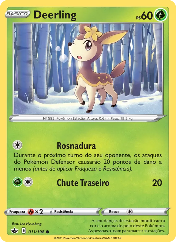 Deerling Reinado Arrepiante 11/198
