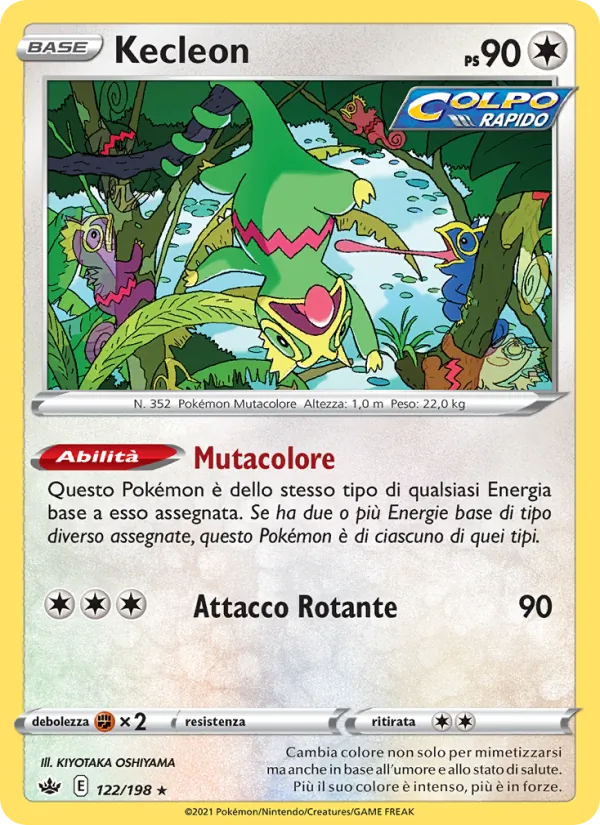 Kecleon Regno Glaciale 122/198