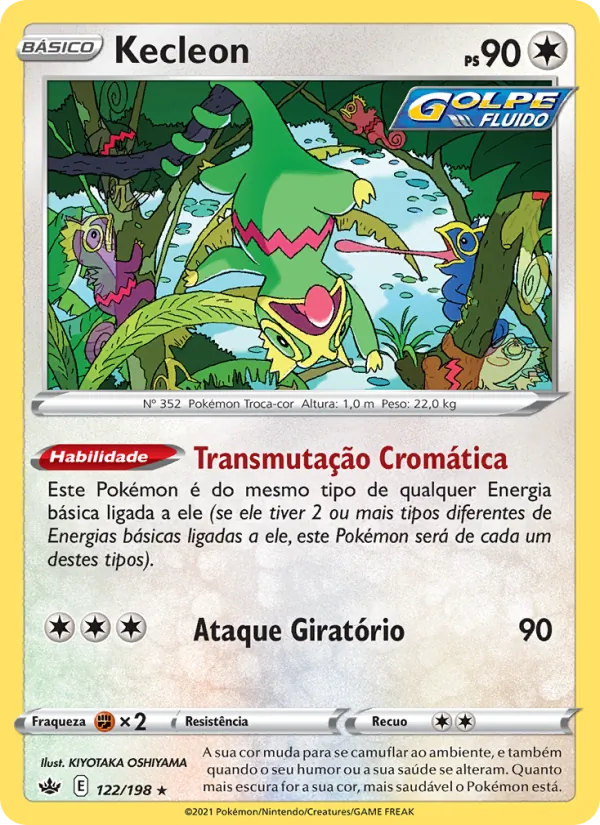 Kecleon Reinado Arrepiante 122/198