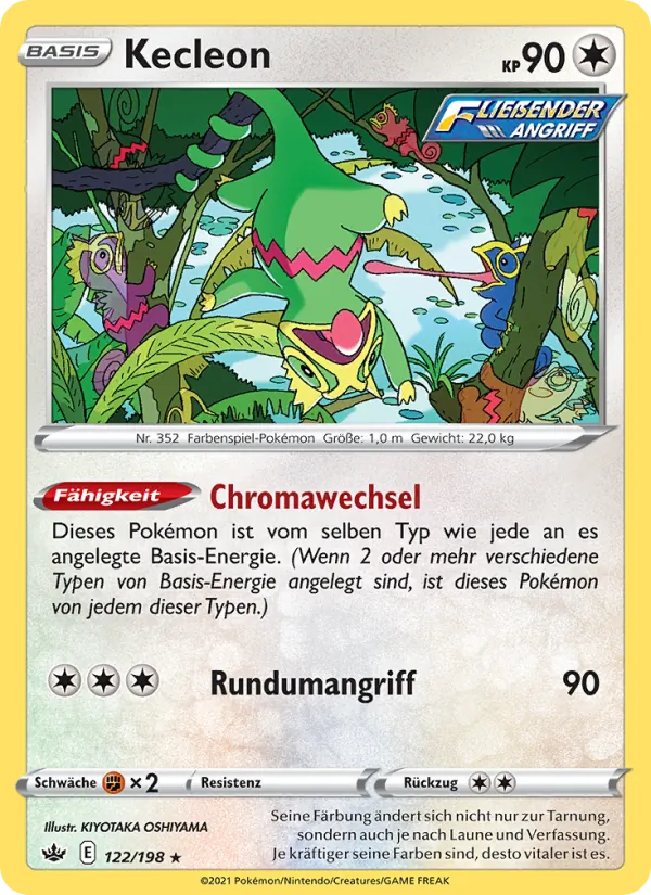 Kecleon Schaurige Herrschaft 122/198
