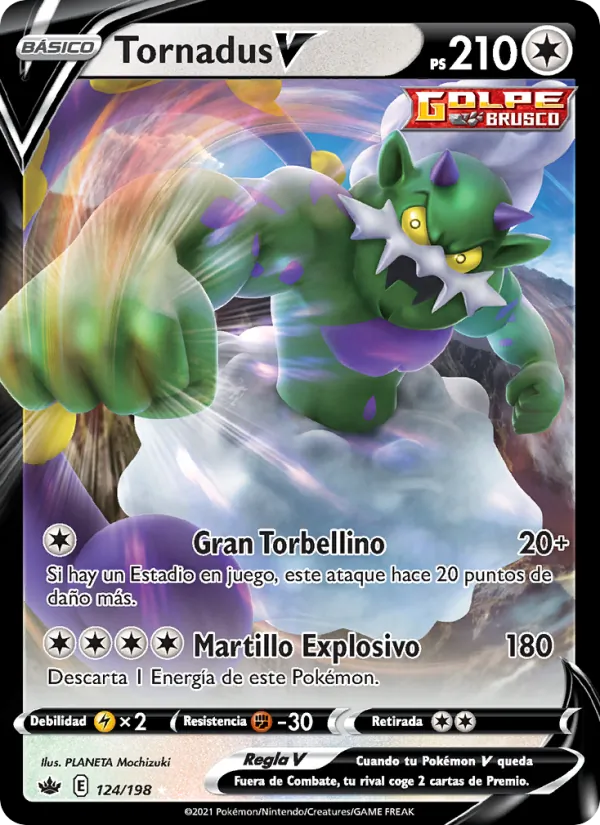 Tornadus V Reinado Escalofriante 124/198