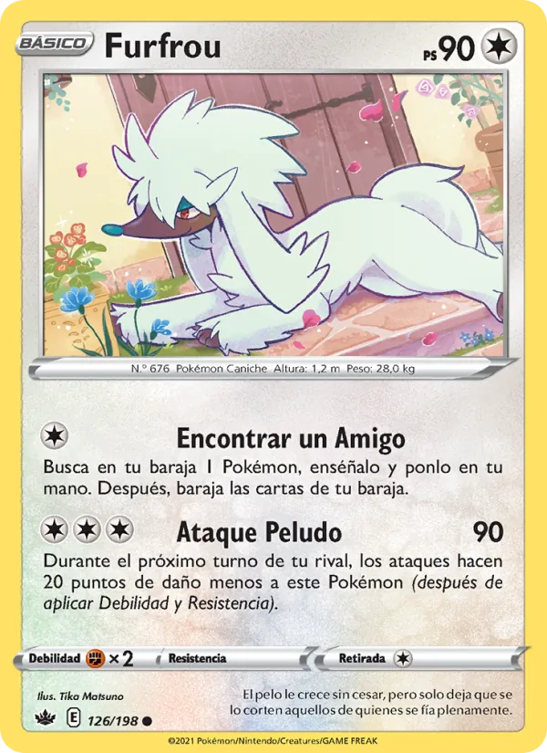 Furfrou Reinado Escalofriante 126/198