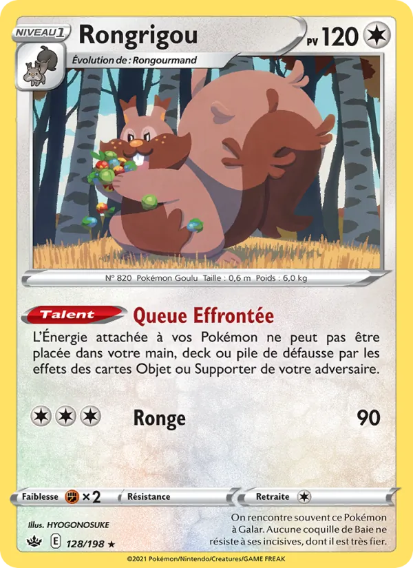 Rongrigou Règne de Glace 128/198