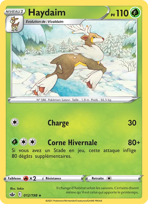 Haydaim Règne de Glace 12/198