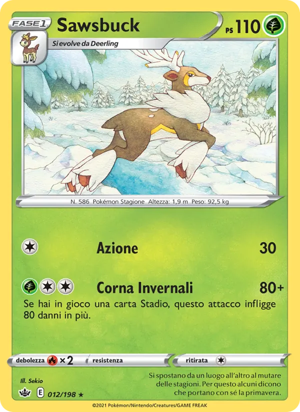 Sawsbuck Regno Glaciale 12/198