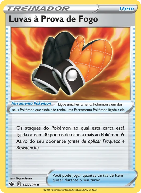 Luvas à Prova de Fogo Reinado Arrepiante 138/198