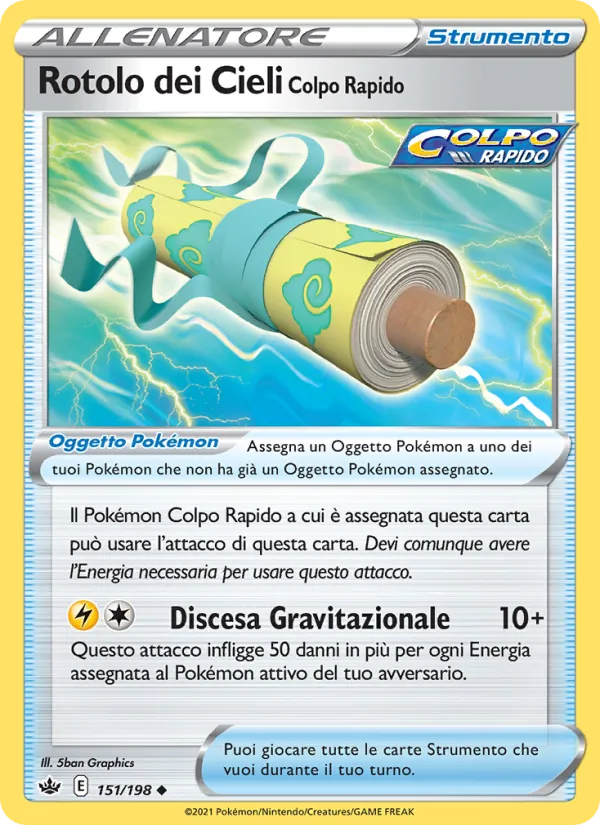 Rotolo dei Cieli Colpo Rapido Regno Glaciale 151/198