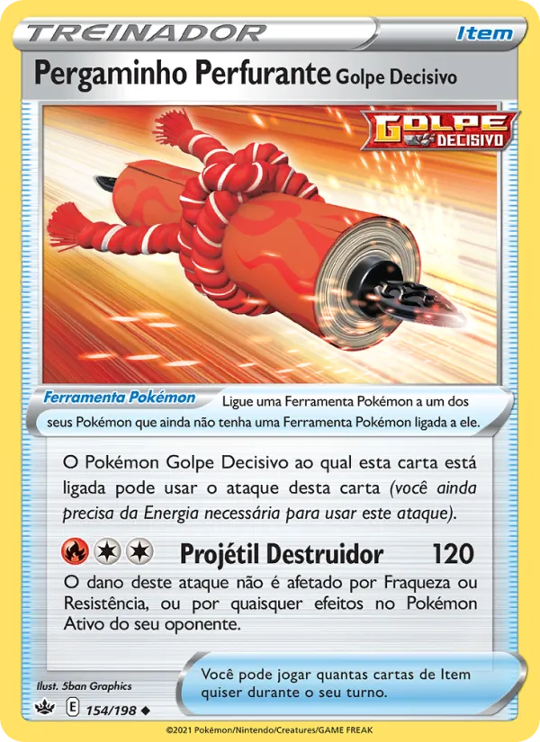 Pergaminho Perfurante Golpe Decisivo Reinado Arrepiante 154/198