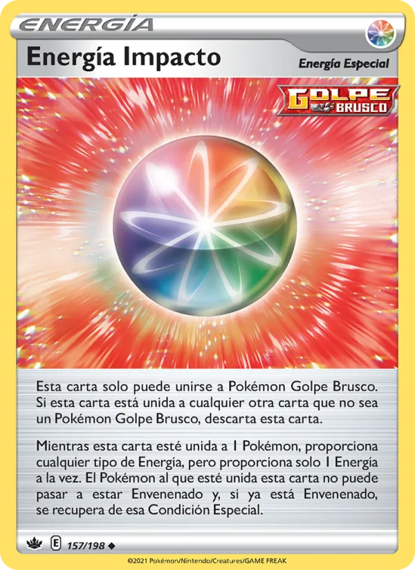 Energía Impacto Reinado Escalofriante 157/198