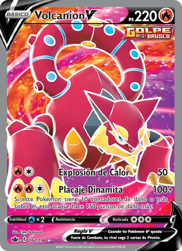 Volcanion V Reinado Escalofriante 162/198