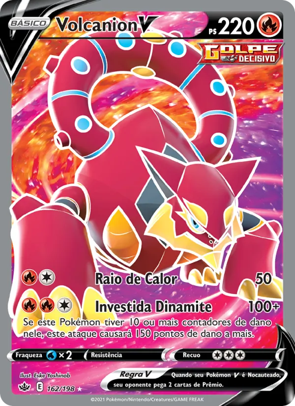 Volcanion V Reinado Arrepiante 162/198