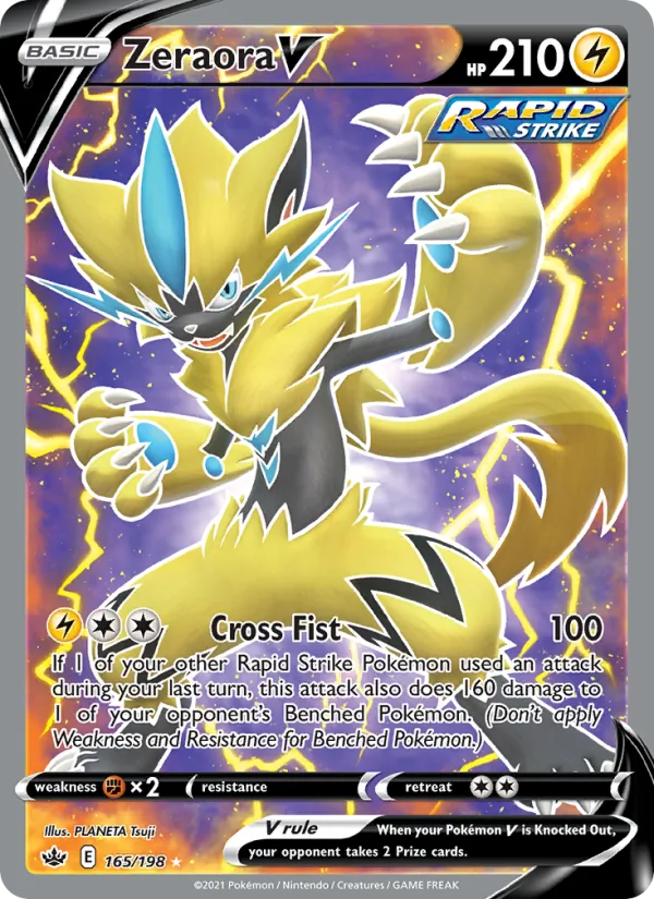Zeraora V Chilling Reign 165/198