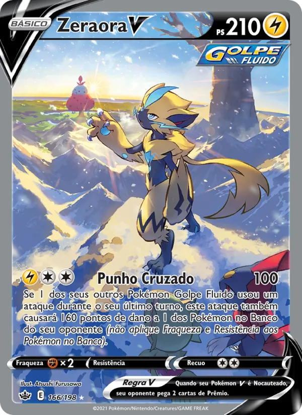 Zeraora V Reinado Arrepiante 166/198