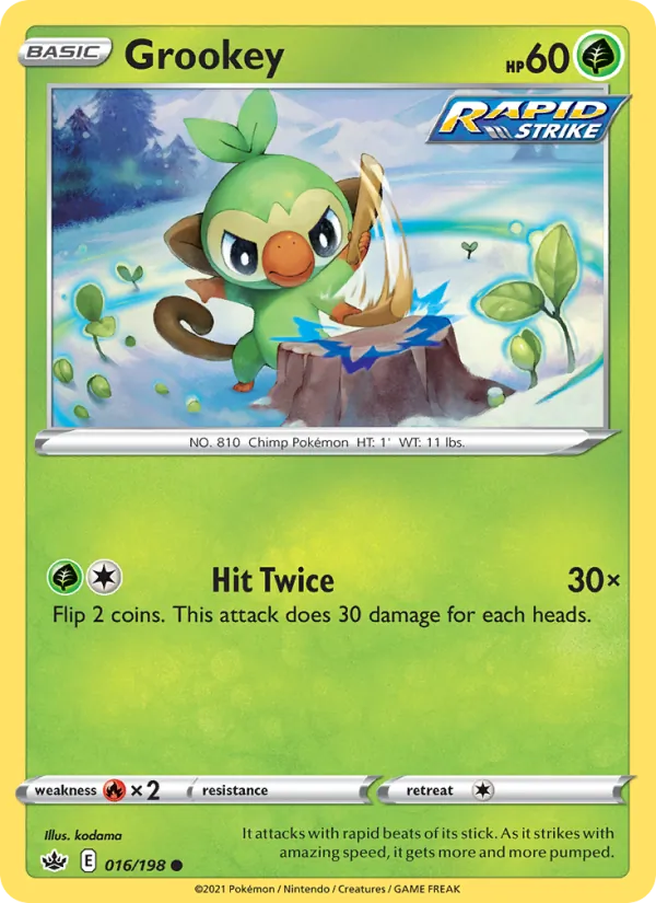 Grookey Chilling Reign 16/198