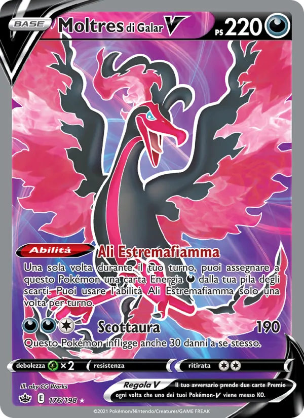 Moltres di Galar V Regno Glaciale 176/198