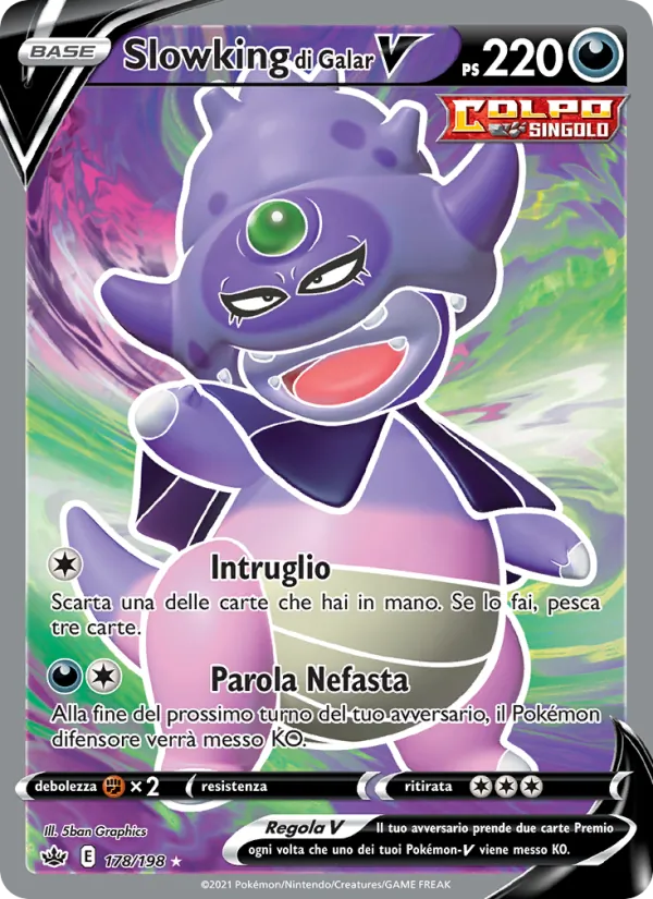 Slowking di Galar V Regno Glaciale 178/198