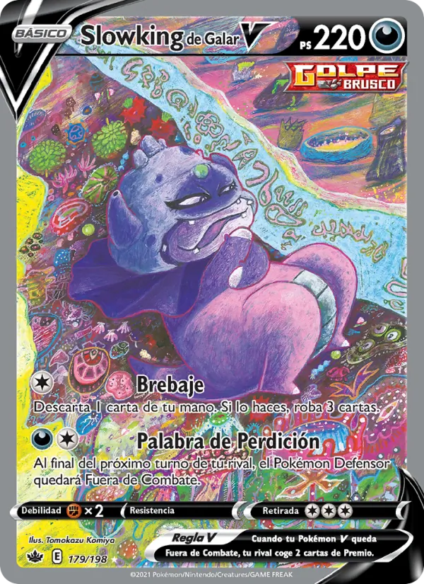 Slowking de Galar V Reinado Escalofriante 179/198