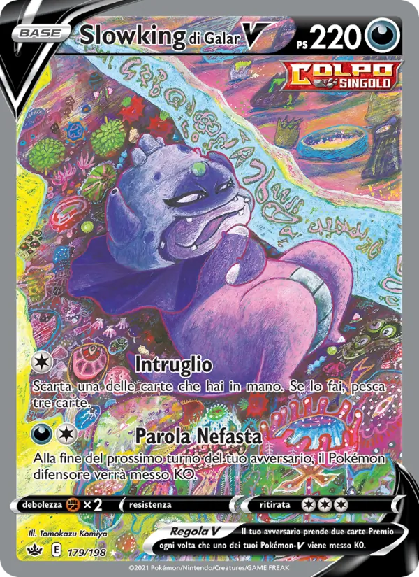 Slowking di Galar V Regno Glaciale 179/198