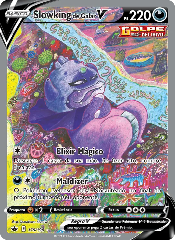 Slowking de Galar V Reinado Arrepiante 179/198
