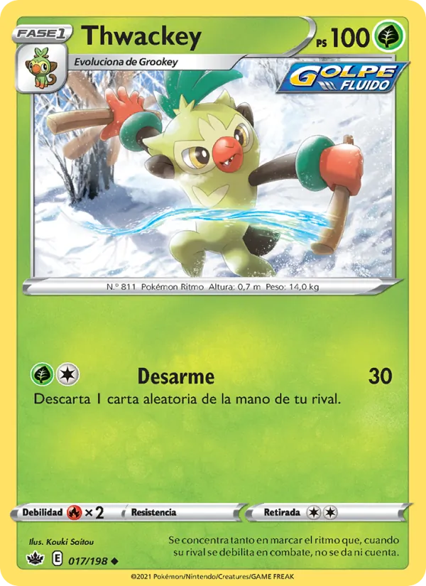 Thwackey Reinado Escalofriante 17/198