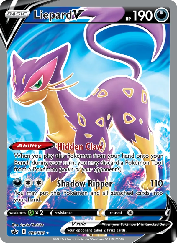 Liepard V Chilling Reign 180/198