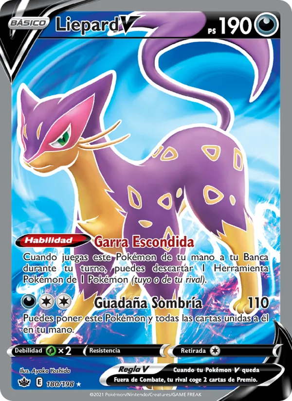 Liepard V Reinado Escalofriante 180/198
