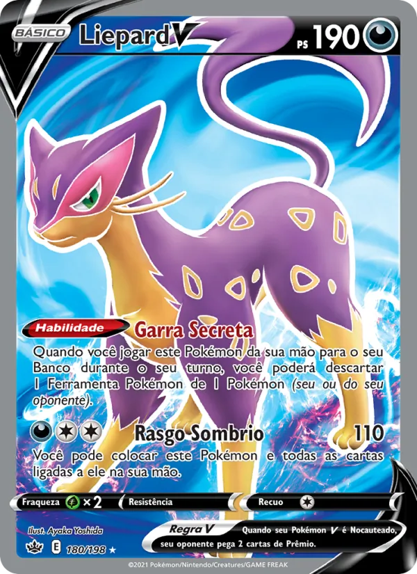 Liepard V Reinado Arrepiante 180/198