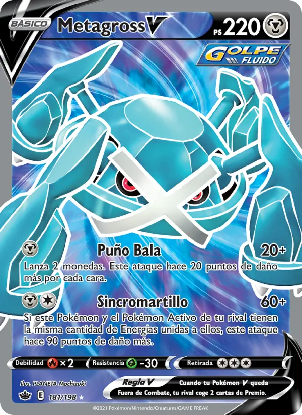 Metagross V Reinado Escalofriante 181/198