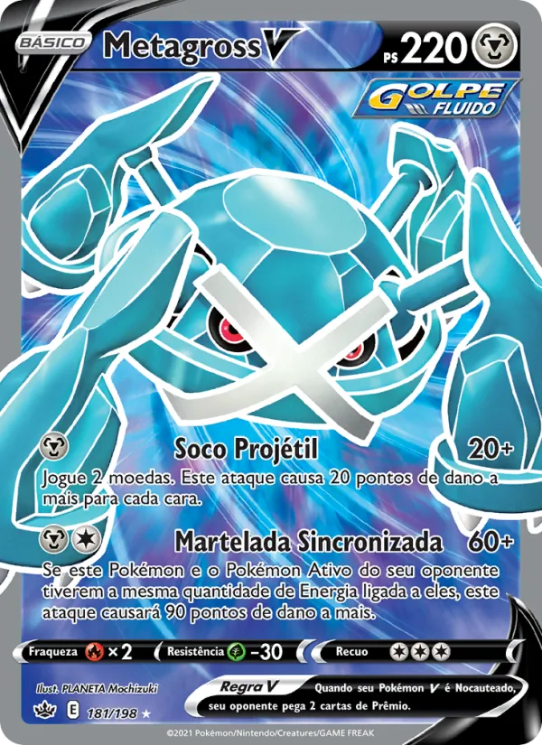 Metagross V Reinado Arrepiante 181/198