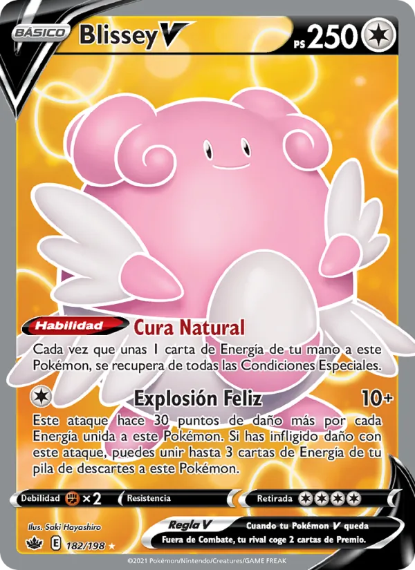Blissey V Reinado Escalofriante 182/198
