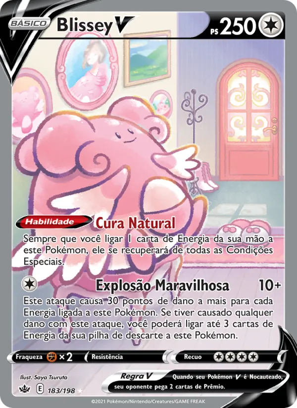 Blissey V Reinado Arrepiante 183/198