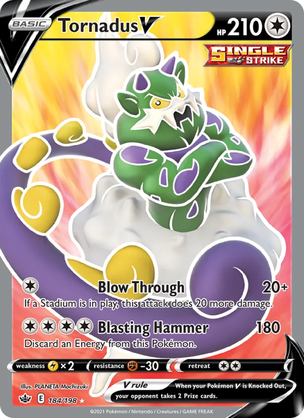 Tornadus V Chilling Reign 184/198
