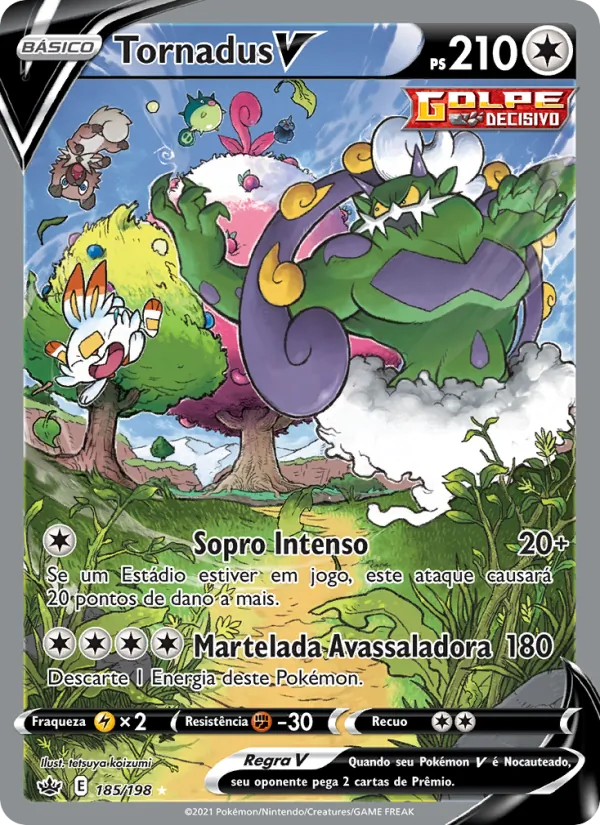 Tornadus V Reinado Arrepiante 185/198