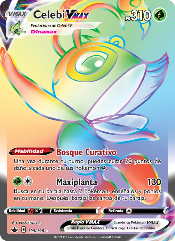 Celebi VMAX Reinado Escalofriante 199/198