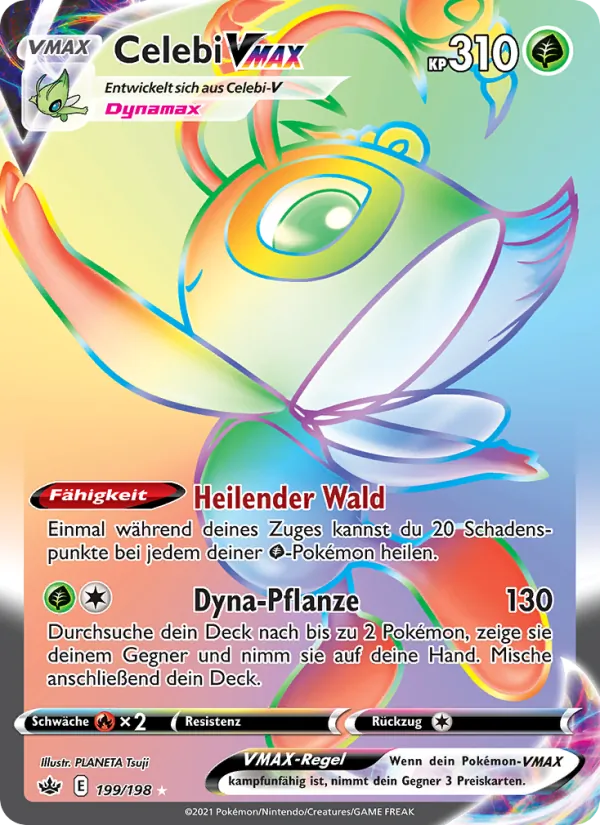 Celebi VMAX Schaurige Herrschaft 199/198