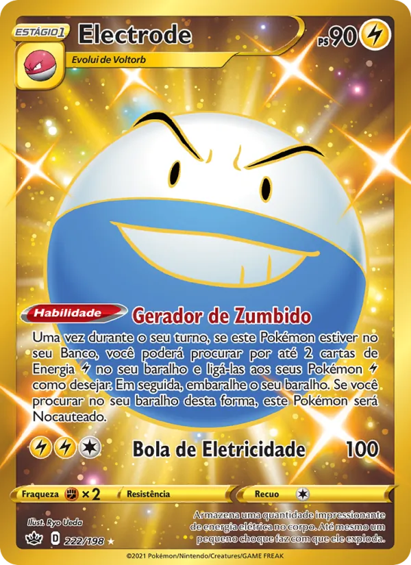 Electrode Reinado Arrepiante 222/198