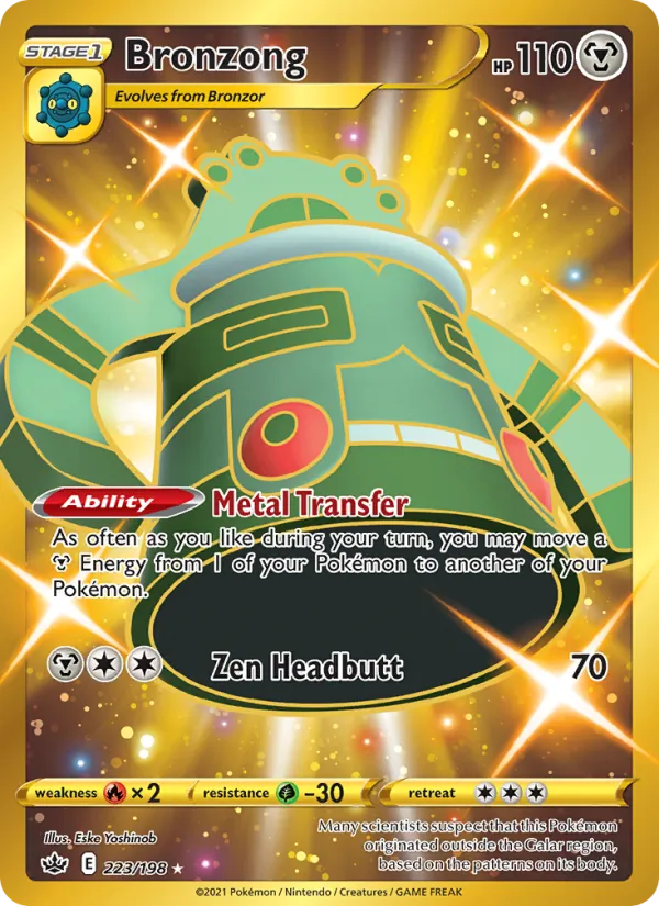 Bronzong Chilling Reign 223/198