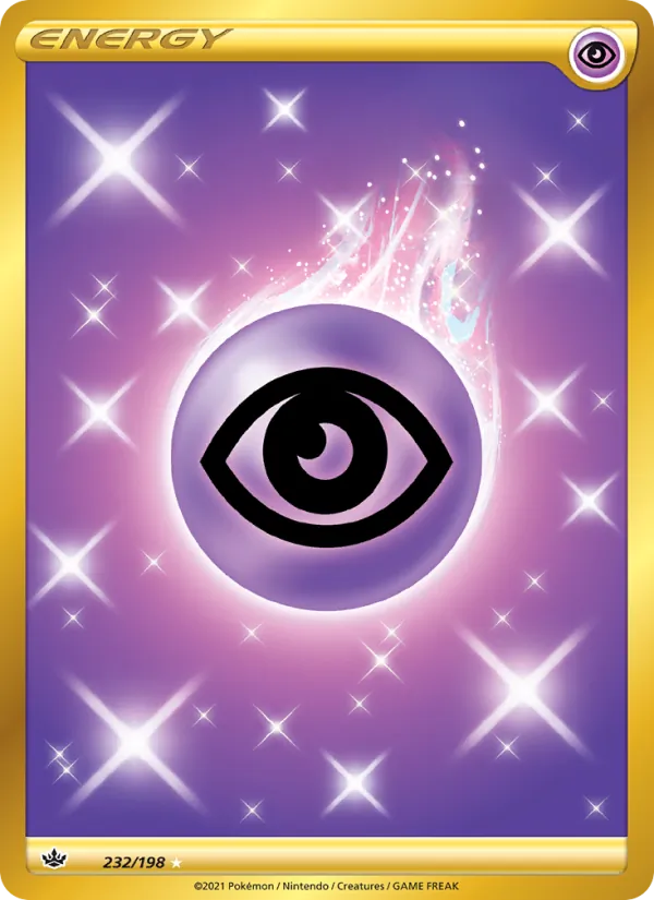 Psychic Energy Chilling Reign 232/198