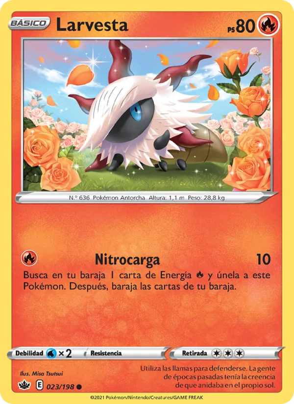 Larvesta Reinado Escalofriante 23/198
