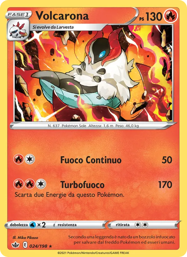 Volcarona Regno Glaciale 24/198