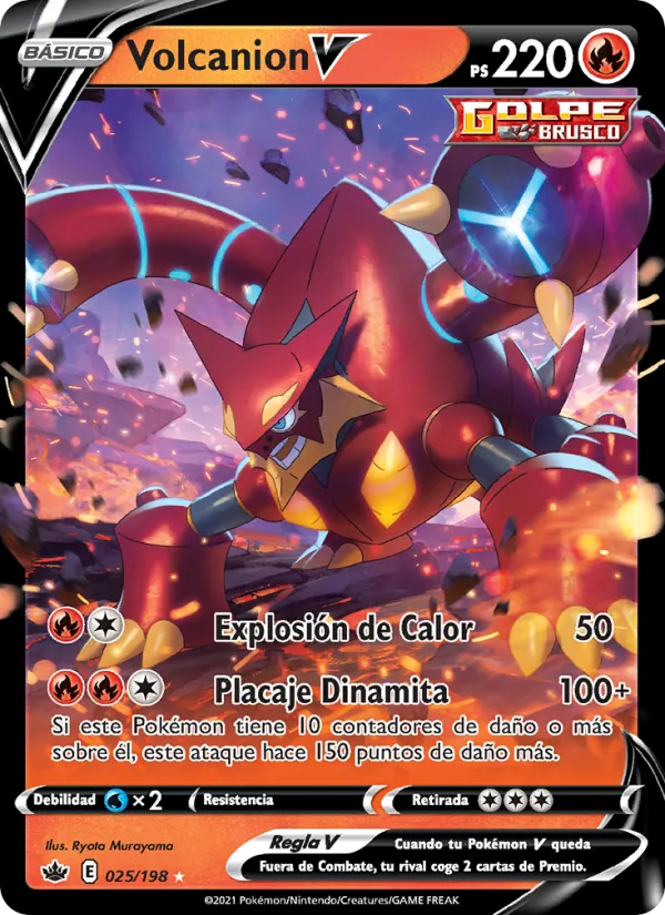 Volcanion V Reinado Escalofriante 25/198